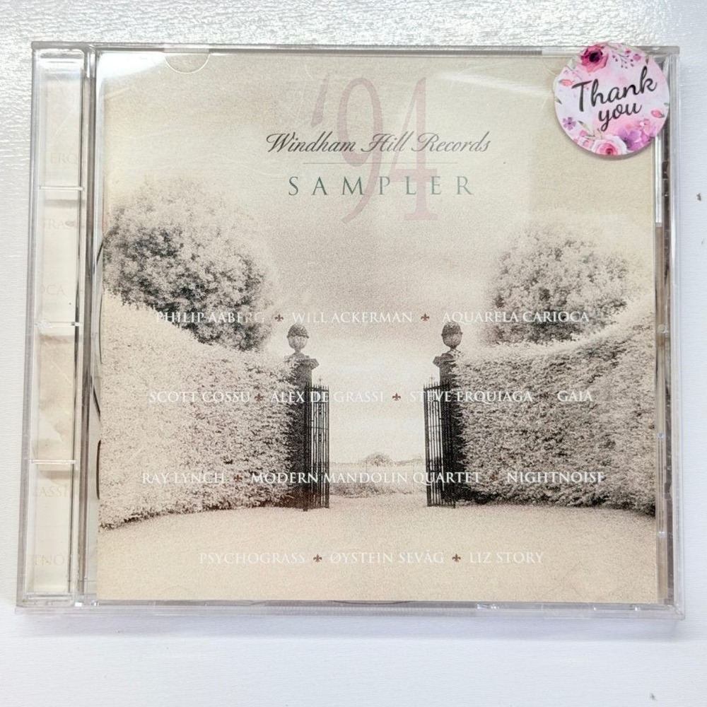 Windham Hill Records Sampler '94 CD Alex de Grassi Ray Lynch Liz Story